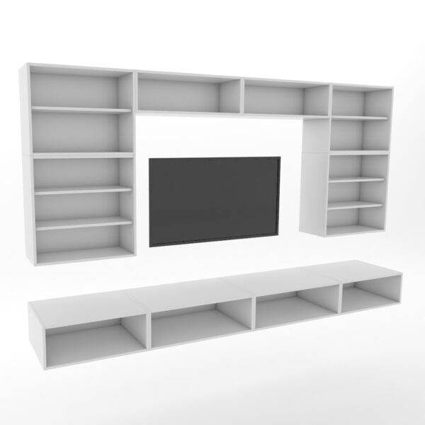 TV WALL UNIT EXAMPLE 01 - Image 3