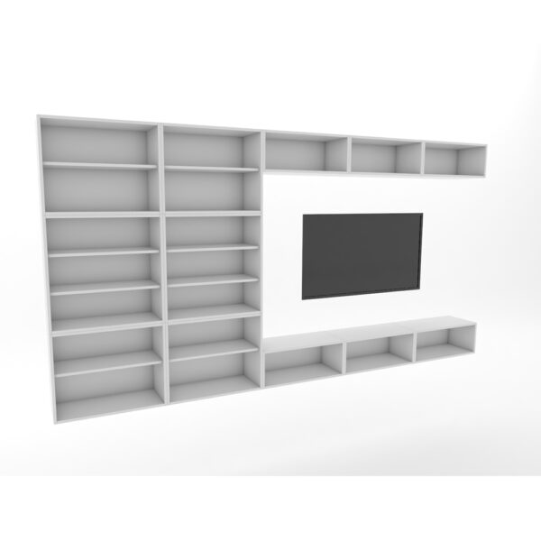 TV WALL UNIT EXAMPLE 04 - Image 2