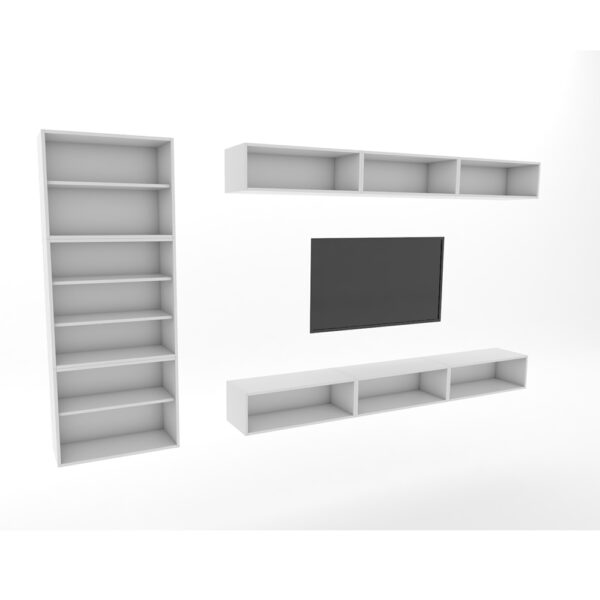 TV WALL UNIT EXAMPLE 05 - Image 2