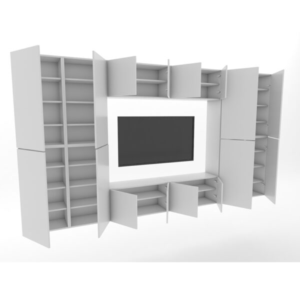 TV WALL UNIT EXAMPLE 02 - Image 3