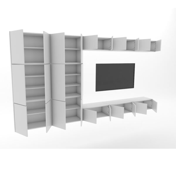 TV WALL UNIT EXAMPLE 04 - Image 3